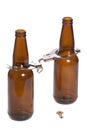 Beer Bottles With Handcuffs