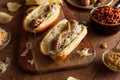 Beer Bratwurst with Sauerkraut Royalty Free Stock Photo