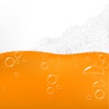Beer Bubbles Royalty Free Stock Photo