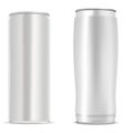 Beer can. Energy drink can, aluminium soda bottle Royalty Free Stock Photo