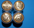 Beer Cans Royalty Free Stock Photo