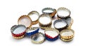 Beer caps Royalty Free Stock Photo