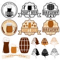 Beer emblems art