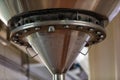 Beer fermenter tank conical cone bottom Royalty Free Stock Photo