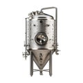 Beer Fermenter Tank on Transparent Background - Ai Generated Royalty Free Stock Photo