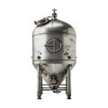 Beer Fermenter Tank on Transparent Background - Ai Generated Royalty Free Stock Photo