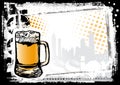 Beer fest background Royalty Free Stock Photo