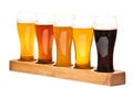 Beer Flight. Royalty Free Stock Photo