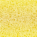 Beer foam seamless background