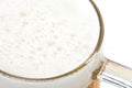 Beer Froth Royalty Free Stock Photo