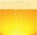 Beer Froth Background (Vector) Royalty Free Stock Photo