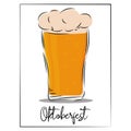 Picture beer glass