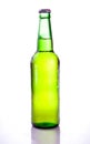 Beer Green Bottle with Condensation