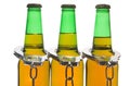 Beer and Handcuffs - Drunk Driving Concept Royalty Free Stock Photo