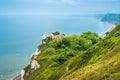 Beer Head looking towards Branscombe Mouth Royalty Free Stock Photo