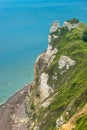 Beer Head looking towards Branscombe Mouth Royalty Free Stock Photo