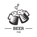 Beer insignia badge