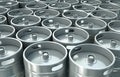 Beer kegs Royalty Free Stock Photo