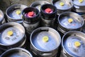 Beer kegs