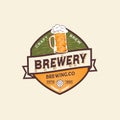 Beer Label And Logo Template