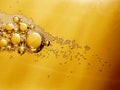 Beer micro bubbles Royalty Free Stock Photo