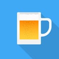 Beer mug icon Royalty Free Stock Photo