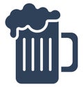 Beer Mug Isolated Vector icon that can be easily modified or edit Beer Mug Isolated Vector icon that can be easily modified or ed