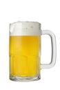 Beer Mug isolated on white background Royalty Free Stock Photo