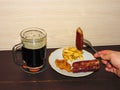 Beer Mug and Beer Snacks