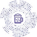 beer mug vector icon. beer mug editable stroke. beer mug linear symbol for use on web and mobile apps, logo, print media. Thin