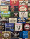 Beer brands packaging collage breweries