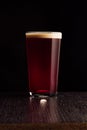 The beer red ale.