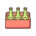 Beer RGB color icon