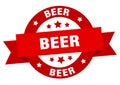 beer ribbon sign