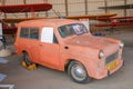 Vintage Israeli made Sussita car displayed at the Israeli Air Force Museum