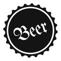 Beer simple icon