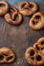 Beer snack pretzels Royalty Free Stock Photo