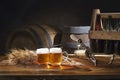 Beer still life Royalty Free Stock Photo