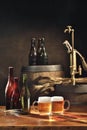 Beer still life Royalty Free Stock Photo