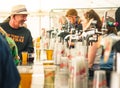 Beer tent at Womad Festival