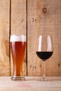 Beer versus wine