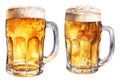 Beer Watercolor Clipart