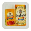 Beermat drink coaster isolated