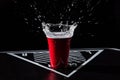 Beerpong Royalty Free Stock Photo