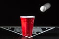 Beerpong Royalty Free Stock Photo