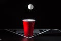 Beerpong Royalty Free Stock Photo