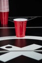 Beerpong Royalty Free Stock Photo