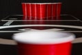 Beerpong Royalty Free Stock Photo