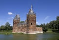 Beersel Castle in Brussels Royalty Free Stock Photo