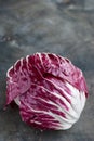 Beet, orange, radicchio, olives salad. Selective focus Royalty Free Stock Photo